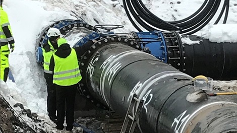 Rotebroleden Norrvatten Sweden pipes