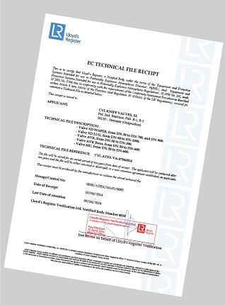 Atex vannes guillotine