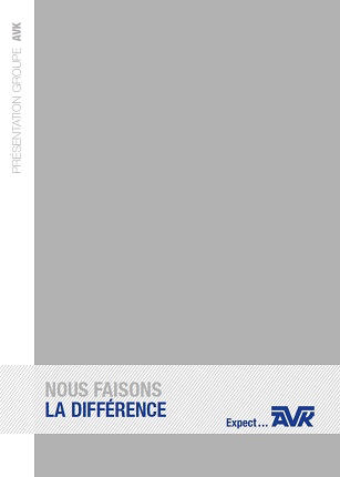 Brochure présentation groupe AVK