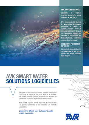 Solutions logicielles AVK Smart Water