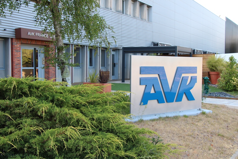 Bâtiment AVK France extérieur